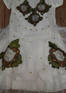 Frock Suit With Salwar And Dupatta 🛍