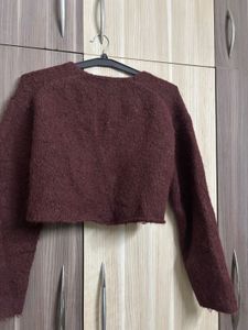 ZARA Cropped Sweater