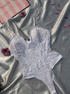White Lace Bodysuit
