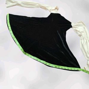 Gothic Style Puff Sleeve Dress