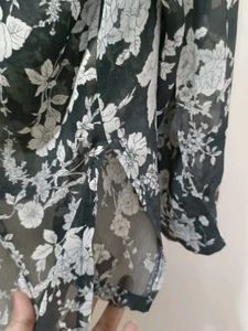 Floral Button-Down Shirt