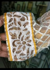 Elegant Embroidered Kurta with dupata and pajami