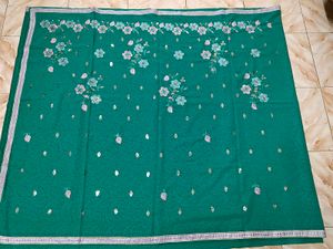 Elegant Green Saree