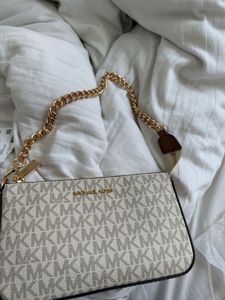 Michael Kors Monogram Crossbody Bag