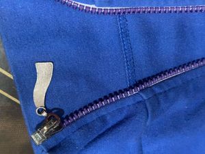 AX Armani Exchange Blue Zip-Up Hoodie