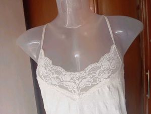 Lace Trim Babydoll Nightie