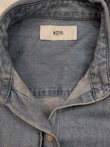 Classic unisex Blue Denim Shirt