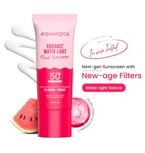 Aqualogica Radiance Water Light Fluid Sunscreen