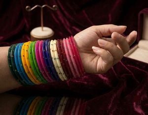 Colorful Stackable Bangles Set