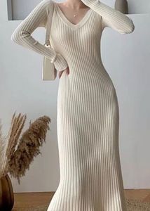 chic Long Sleeve Maxi Dress