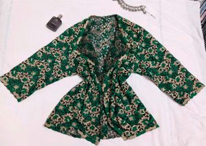 Indo ethinic embroided Kimono