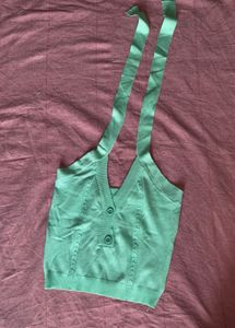 Mint Green Halter Neck Top