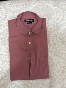 Full Sleeves Pink Shirt