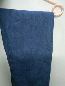 Blue Knit Denim Jeans best.