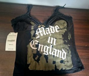 black grunge streetwear top