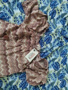 Bohemian Paisley Off-Shoulder Gown from westside