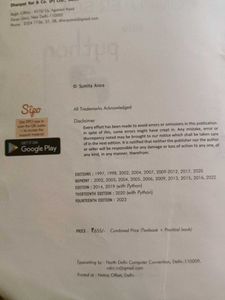 Computer Science with Python Textbook