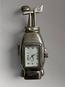 Vintage Desk Mini Golf Clock
