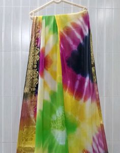 Multicolored Saree