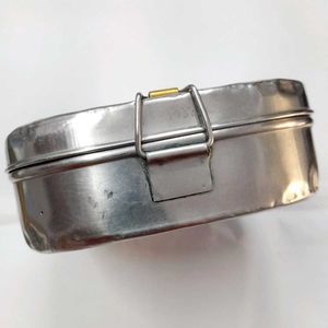 Vintage Stainless Steel Lunch Box
