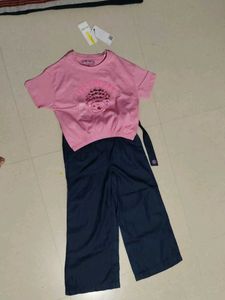 Wide Leg Denim Culottes