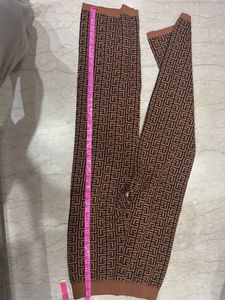 Designer Print Wide Leg Pants