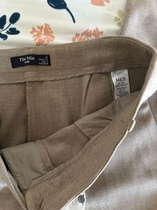 M&amp;S Classic Beige Trousers