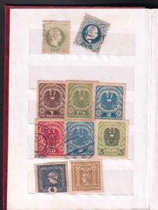 Austria old collection in small stockbook/album