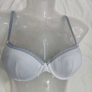 Classic 🪔White Lace Trim Bra