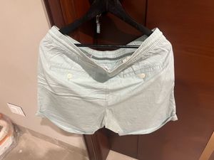 Light Blue Chino Shorts