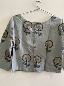 Beautiful Printed Cotton Blouse