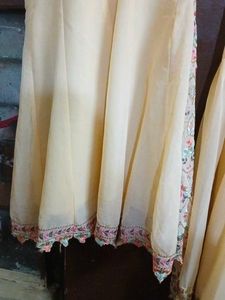 Embroidered Kurta and Sharara Set