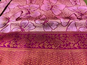 New Pink Butterfly Print Fabric