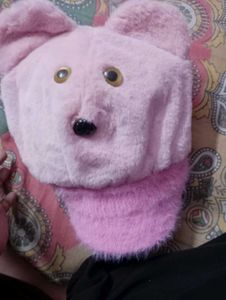 Cute Pink Winter Hat