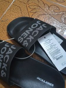 Jack &amp; Jones Black Slides