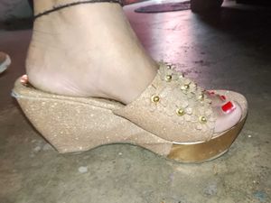 Sparkling Embellished Mules