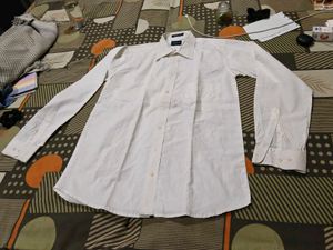 Classic White Button-Down Shirt buy 1 get free