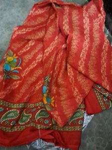 trending new daily wear Coral Printed Sa