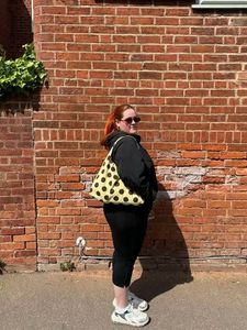 Cute Polka Dot Hobo Bag