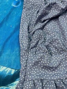 Polka Dot Tiered Midi Dress