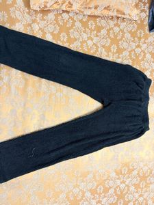 Cozy Ribbed Wide-Leg Pants