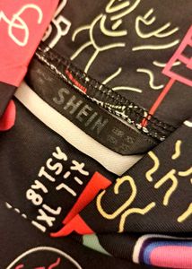 OFFER FOR LIMITED TIME ! Trendy Graphic Print Shei