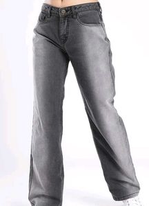 Glitchez low waist heavy fade Jeans