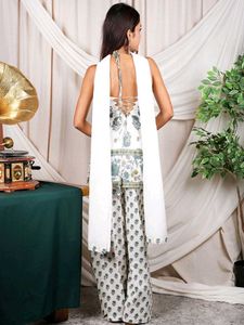 Nishorama Ganga Halterneck Corset Kurti Set