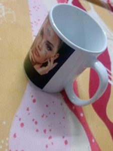 Artistic Mug with Model Face Print