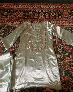 Elegant Mint Green Kurta Set