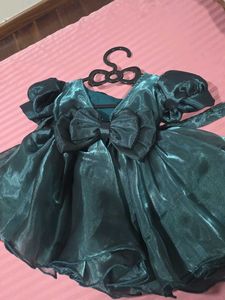 Sparkling Emerald Party Dress