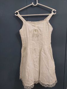 white cotton summer dress