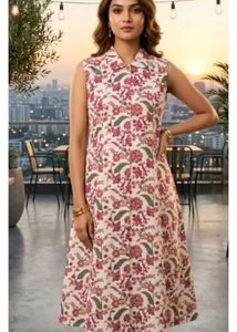 Trending Paisley Printed Long Cord set