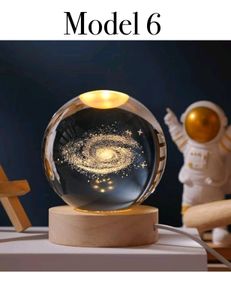 3d Crystal Ball Night Lamp